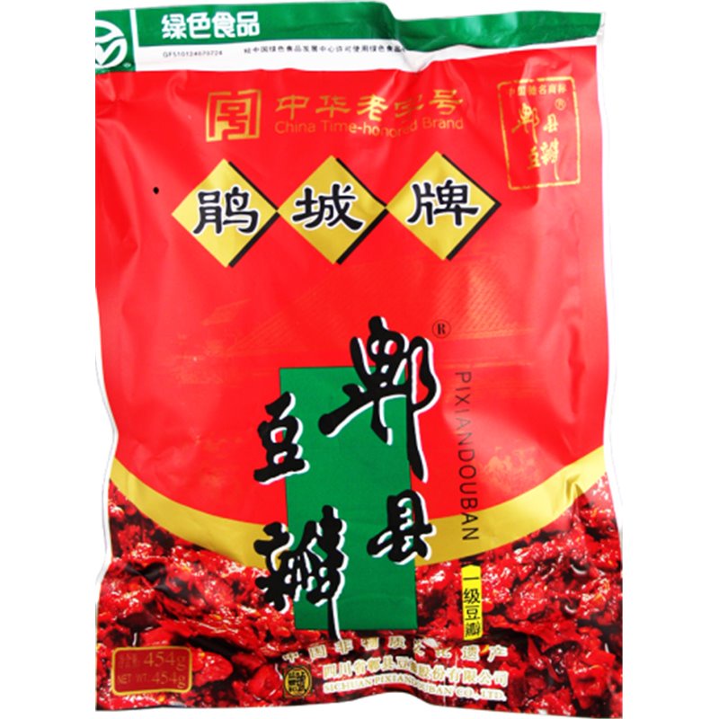 中华老字号 郫县一级豆瓣-自立袋227g